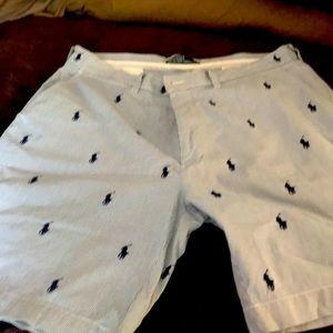 Polo by Ralph Lauren Mens Navy Blue Shorts